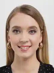 Желтый серьги-подвески