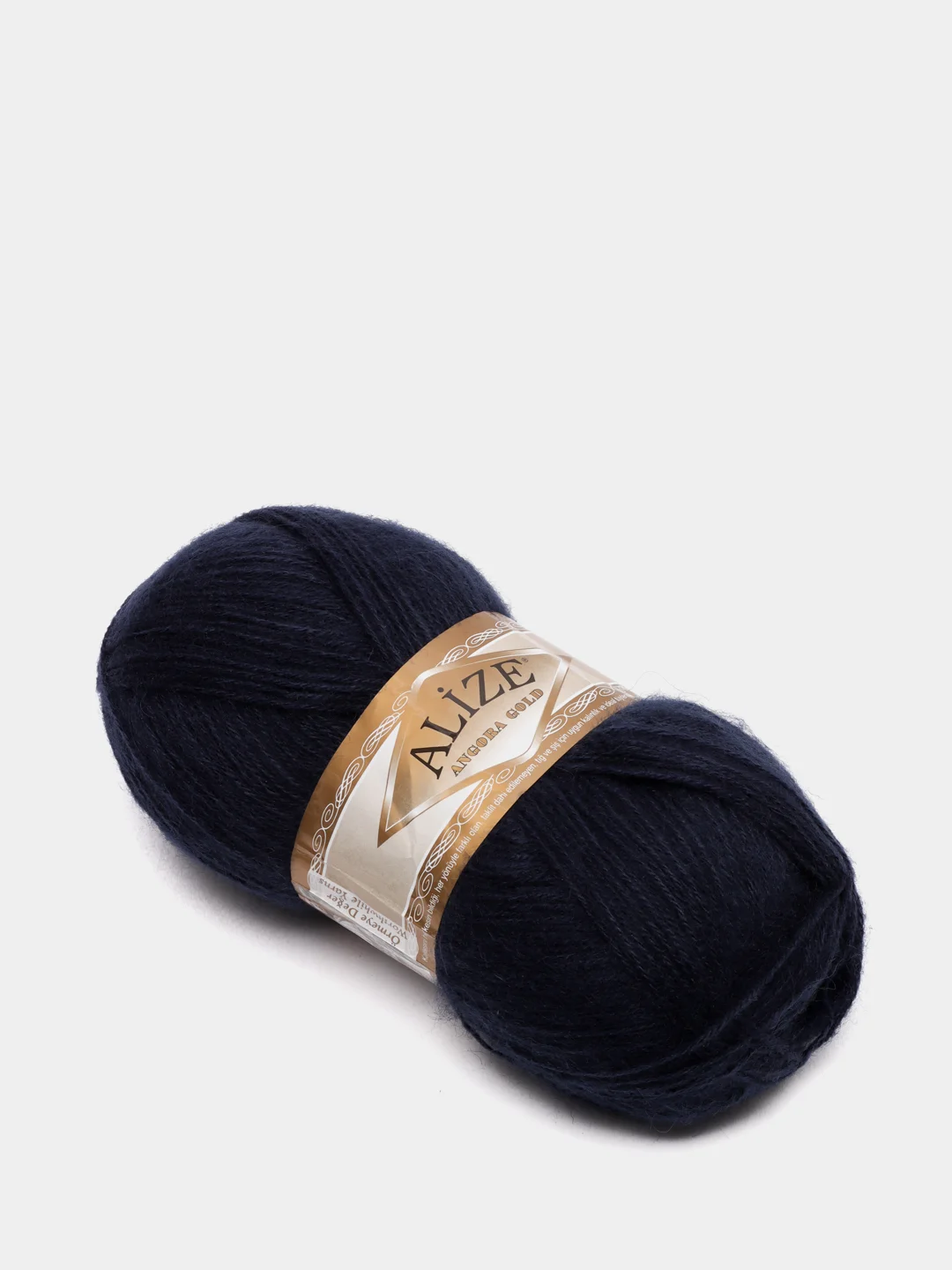 Темно-синий пряжа Alize Angora Gold (Ализе Ангора Голд)