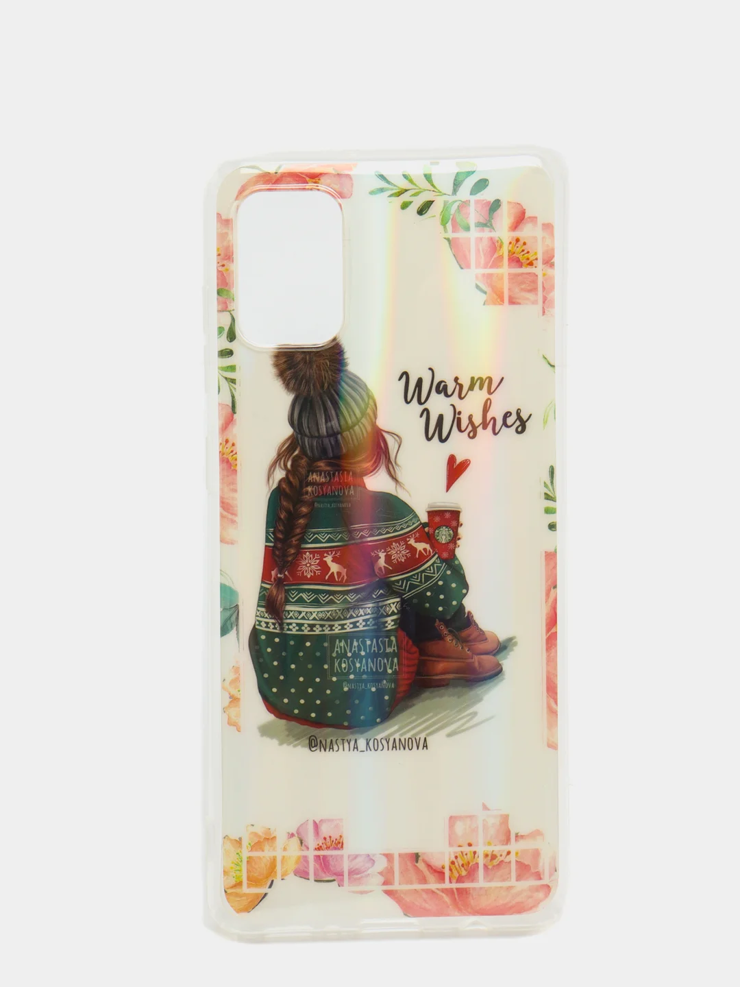 Молочный чехол Samsung A31