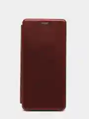 Багровый чехол книжка Xiaomi Redmi Note 10T / POCO M3 PRO