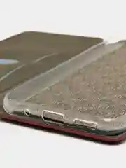 Багровый чехол книжка Xiaomi Redmi Note 10T / POCO M3 PRO