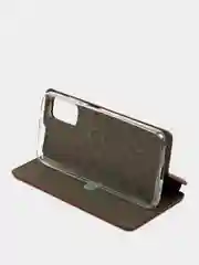 Багровый чехол книжка Xiaomi Redmi Note 10T / POCO M3 PRO