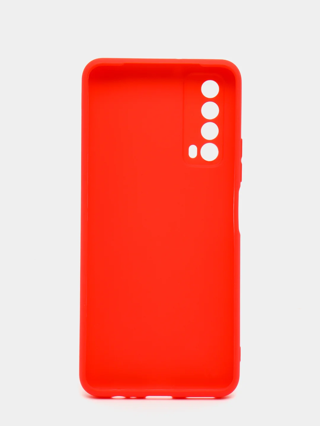 Красный чехол с бархатом внутри для Huawei P SMART 2021