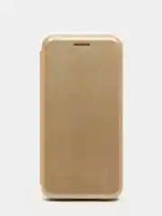 Золотой чехол книжка Huawei P20 lite