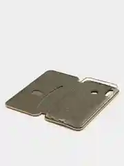 Золотой чехол книжка Huawei P20 lite