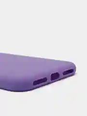 Фиолетовый чехол для Apple iPhone X / XS силиконовый, 14 цветов