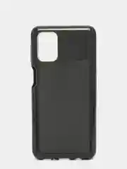 Черный чехол с блестками для Samsung M31S