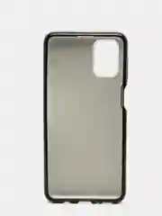 Черный чехол с блестками для Samsung M31S