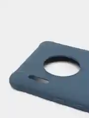Темно-синий чехол силиконовый Soft-Touch для Huawei Mate 30, Mate 30 Lite, Mate 30 Pro