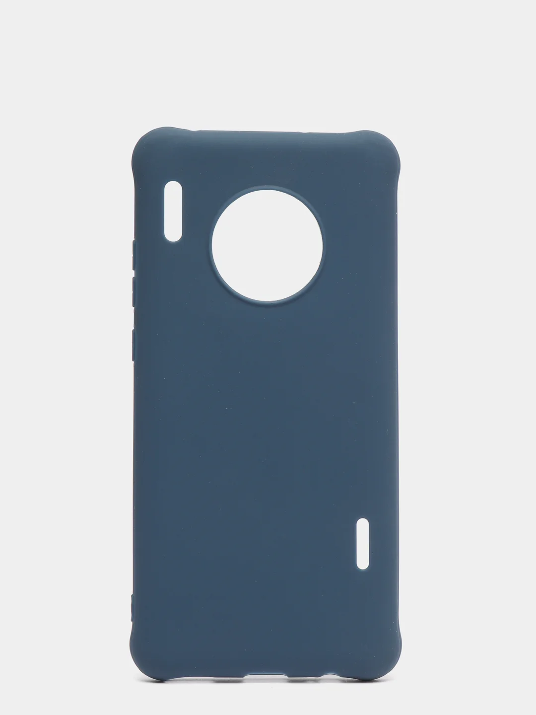 Темно-синий чехол силиконовый Soft-Touch для Huawei Mate 30, Mate 30 Lite, Mate 30 Pro