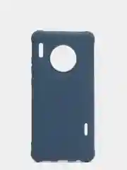 Темно-синий чехол силиконовый Soft-Touch для Huawei Mate 30, Mate 30 Lite, Mate 30 Pro