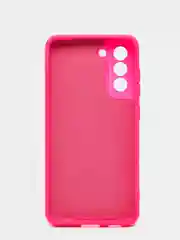 Салатовый чехол для Samsung с бархатом внутри S21 FE