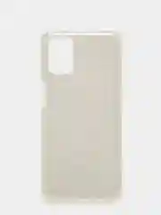 Серебряный чехол с блестками для Samsung M31S