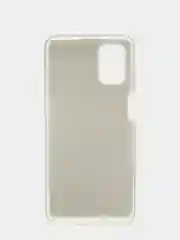 Серебряный чехол с блестками для Samsung M31S