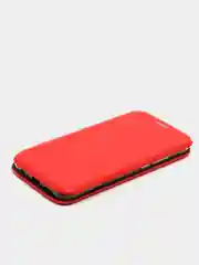 Красный чехол книжка Huawei P20 lite