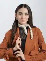 Карамельный шейный платок, 48 х 48 см, 16 расцветок