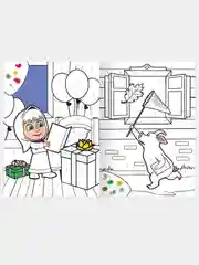 Красный раскраска по номерам. 3+ Картинки раскраски. Раскраски для детей
