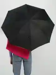 Желтый инвертированный женский зонт, двухслойный