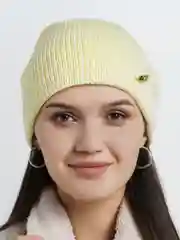 Желтый шапка женская весенняя , разные цвета