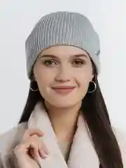 Серый шапка женская весенняя , разные цвета