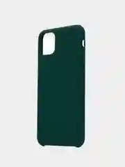 Тёмно-зелёный чехол-накладка Apple силиконовый для iPhone 11 Pro, 11 Pro Max