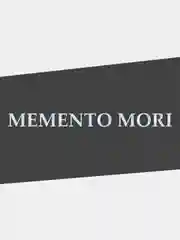 Наклейка на автомобиль "MEMENTO MORI "
