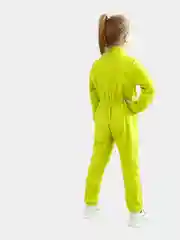 Бежевый комбинезон для мальчика, для девочки флисовый Утенок
