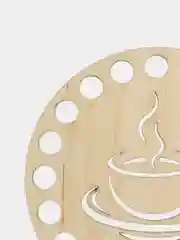 Донышко круглое, 10 см, с кружкой, 3 шт, в наборе