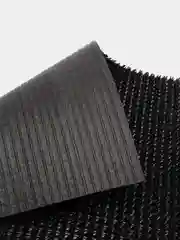 Коврик 45*60 см ТРАВКА  на противоскользящей  основе черный  VORTEX/20