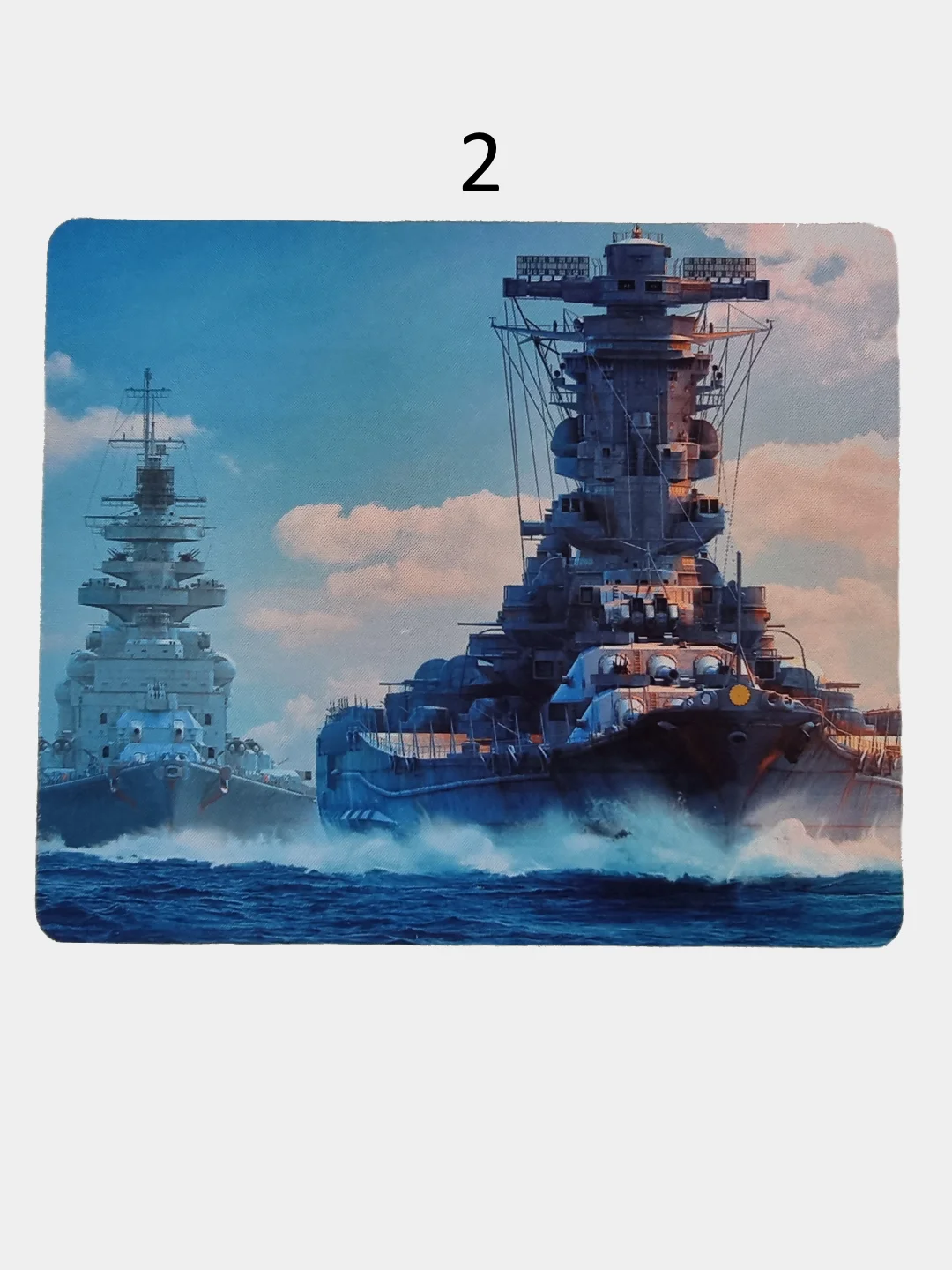 Игровой коврик для компьютерной мыши World of Warships, 200 х 240 мм