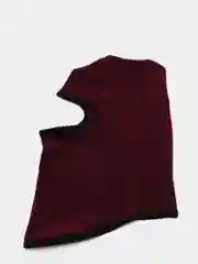 Бордовый балаклава подшлемник, дышащая, 3 цвета