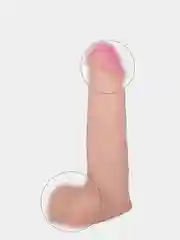 Фаллическая насадка на пояс Харнесс UNICOCK 5,5" - 17,0 см
