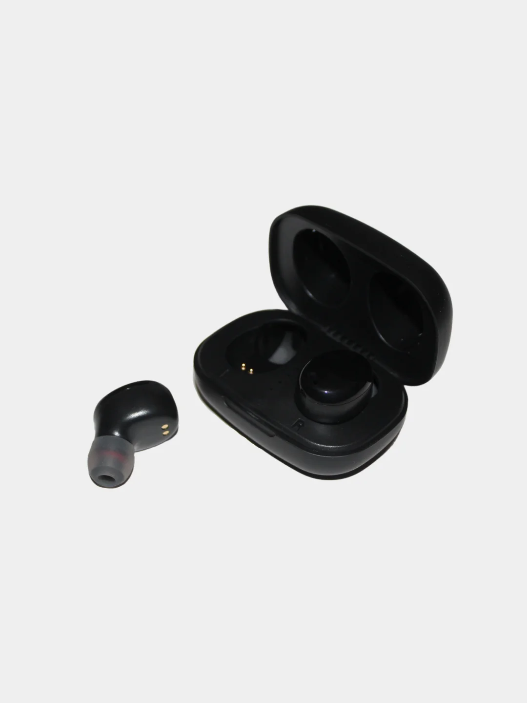 Черный bluetooth-наушники More Choice BW10S беспроводные вакуумные