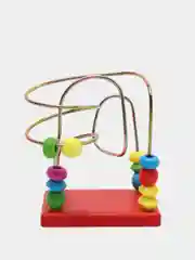Красный детский лабиринт / развивающая игрушка лабиринт / Головоломка лабиринт / Развитие моторики