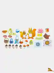 Развивающая игра на липучках "Белкин дом" из фетра