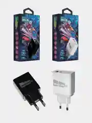 СЗУ для быстрого заряда, More choice NC71S, 2USB, 3.0A, QC 3.0 + PD