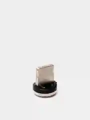 Белый магнитный кабель microUSB, type-C, Lightning