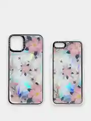 Розовый чехол Apple iPhone 11 (6.1), 7 / 8 / SE 2020, 7 Plus / 8+ твердый прозрачный с рисунком
