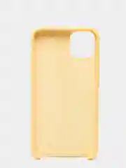 Желтый чехол силиконовый  Soft Touch  Iphone silicone case  iPhone 11 Pro Max
