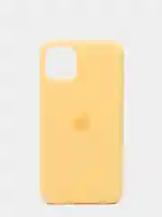Желтый чехол силиконовый  Soft Touch  Iphone silicone case  iPhone 11 Pro Max