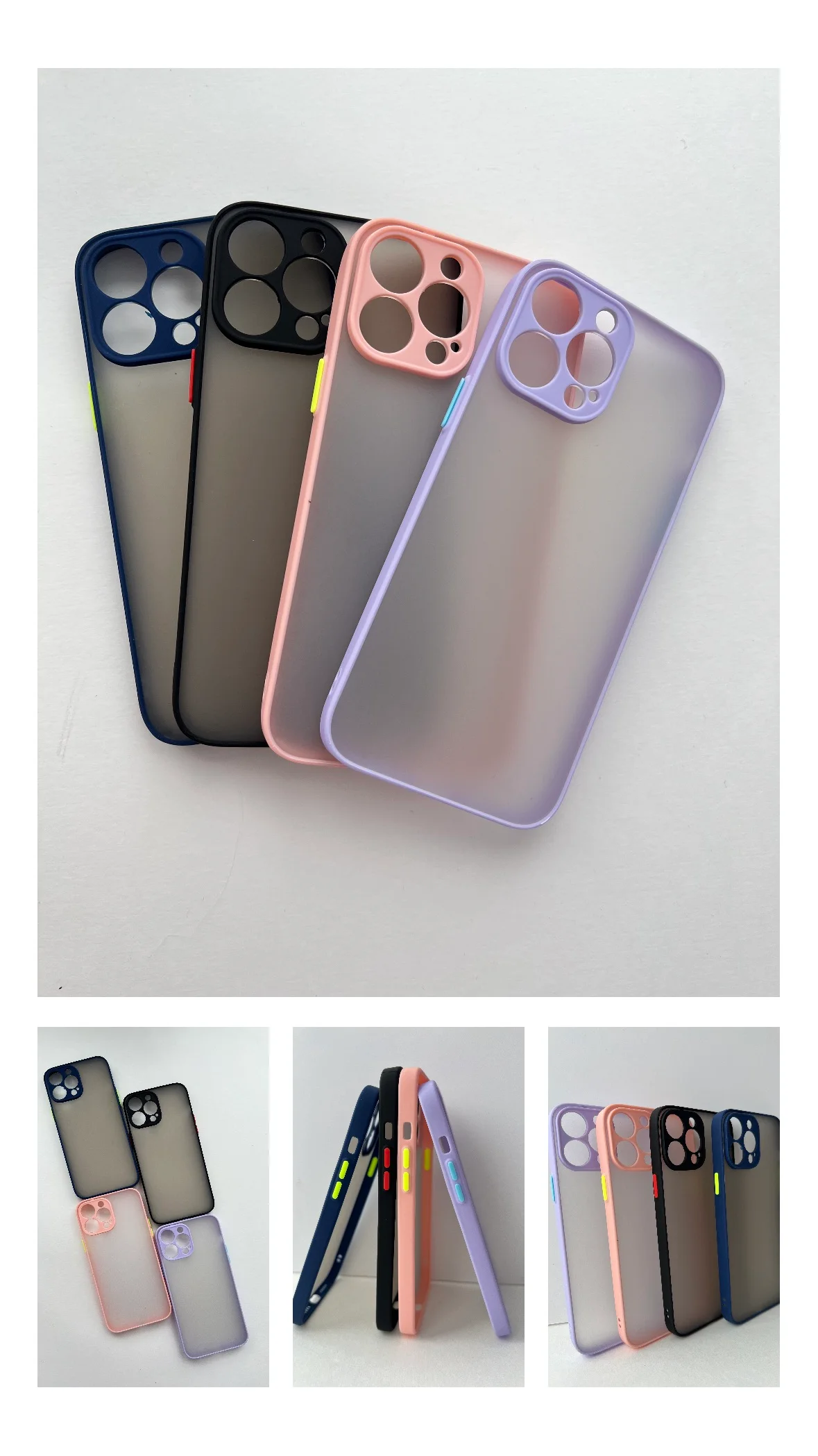 Пудровый матовый силиконовый чехол для iPhone 11, 12, 12 Pro, 12 Pro Max, 13, 13 Pro, 13 Pro Max