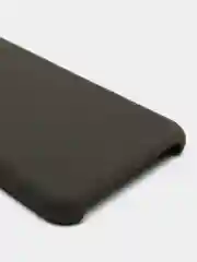 Угольный чехол Silicone Case для iPhone 7, 8, SE2, iPhone Se2 2020, с логотипом