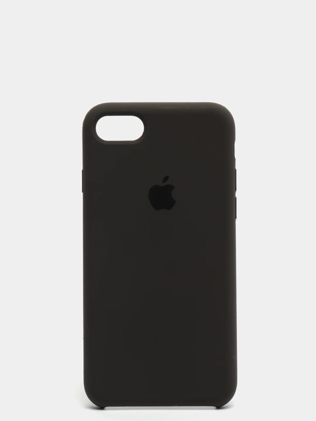 Угольный чехол Silicone Case для iPhone 7, 8, SE2, iPhone Se2 2020, с логотипом