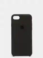 Угольный чехол Silicone Case для iPhone 7, 8, SE2, iPhone Se2 2020, с логотипом