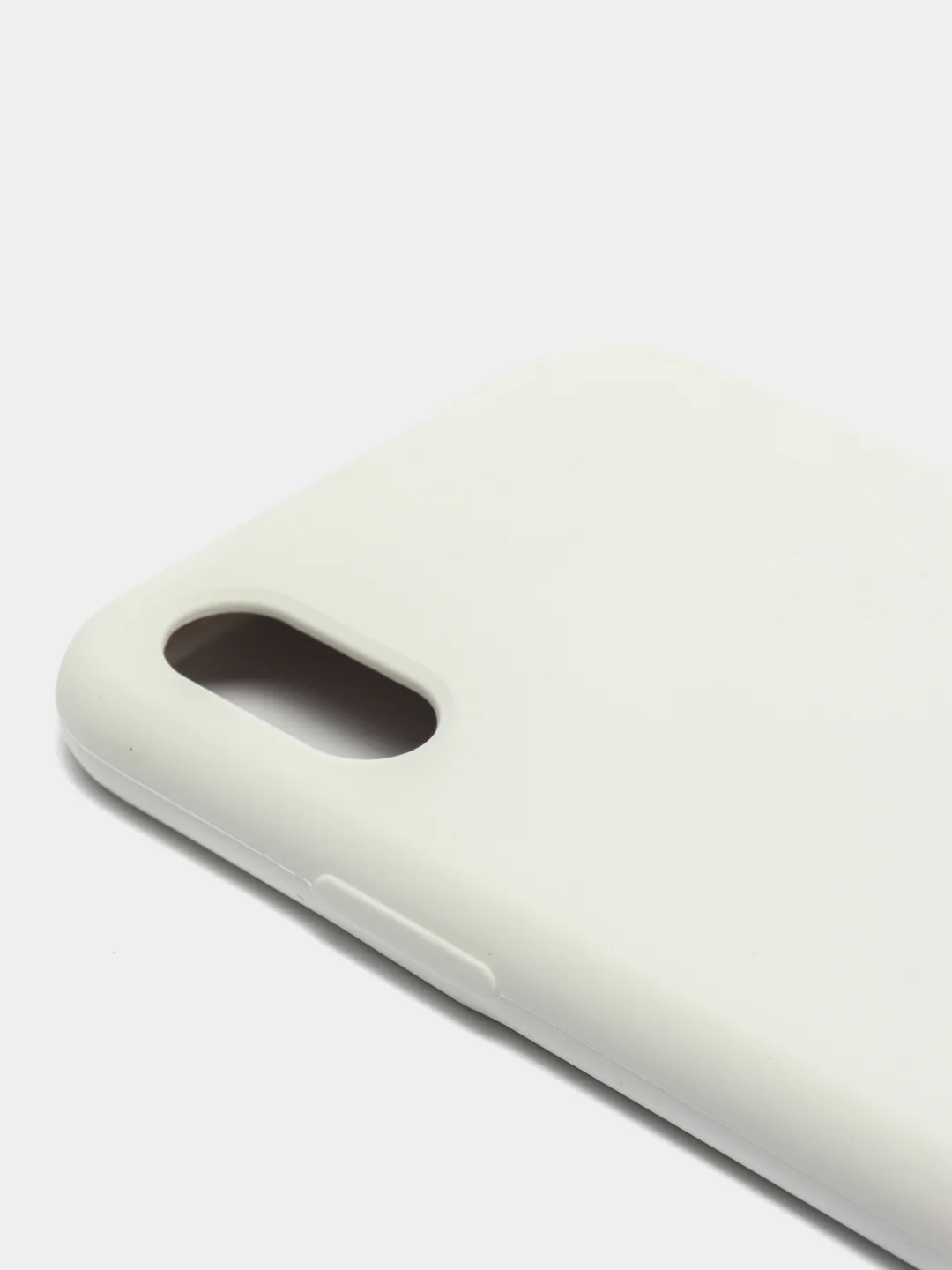Белый чехол Silicone Case силиконовый с микрофиброй IPhone 5/5s/SE 6/6s 7/8 7+/8+ X/XS / 11 / 12