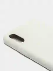 Белый чехол Silicone Case силиконовый с микрофиброй IPhone 5/5s/SE 6/6s 7/8 7+/8+ X/XS / 11 / 12