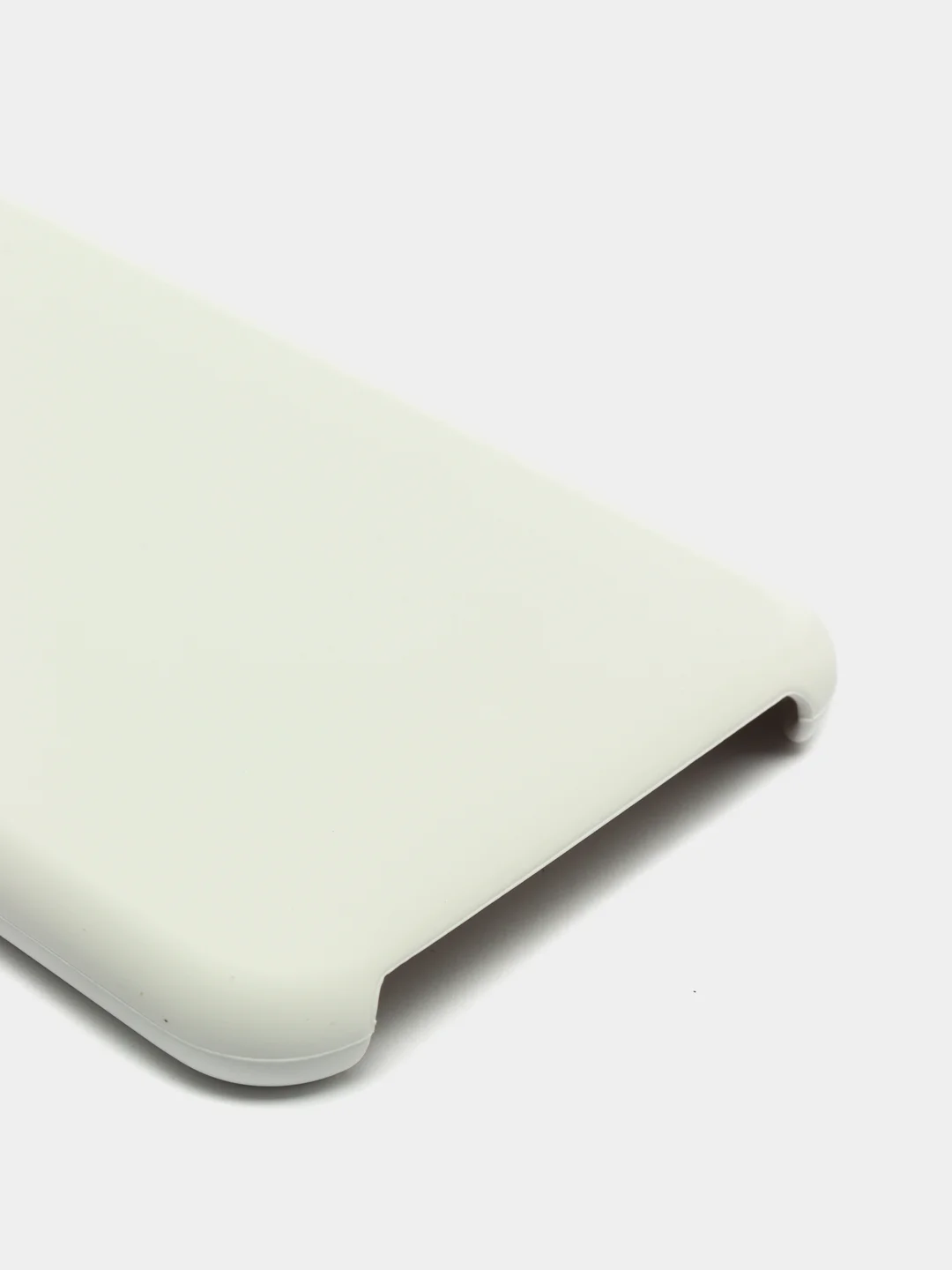 Белый чехол Silicone Case силиконовый с микрофиброй IPhone 5/5s/SE 6/6s 7/8 7+/8+ X/XS / 11 / 12