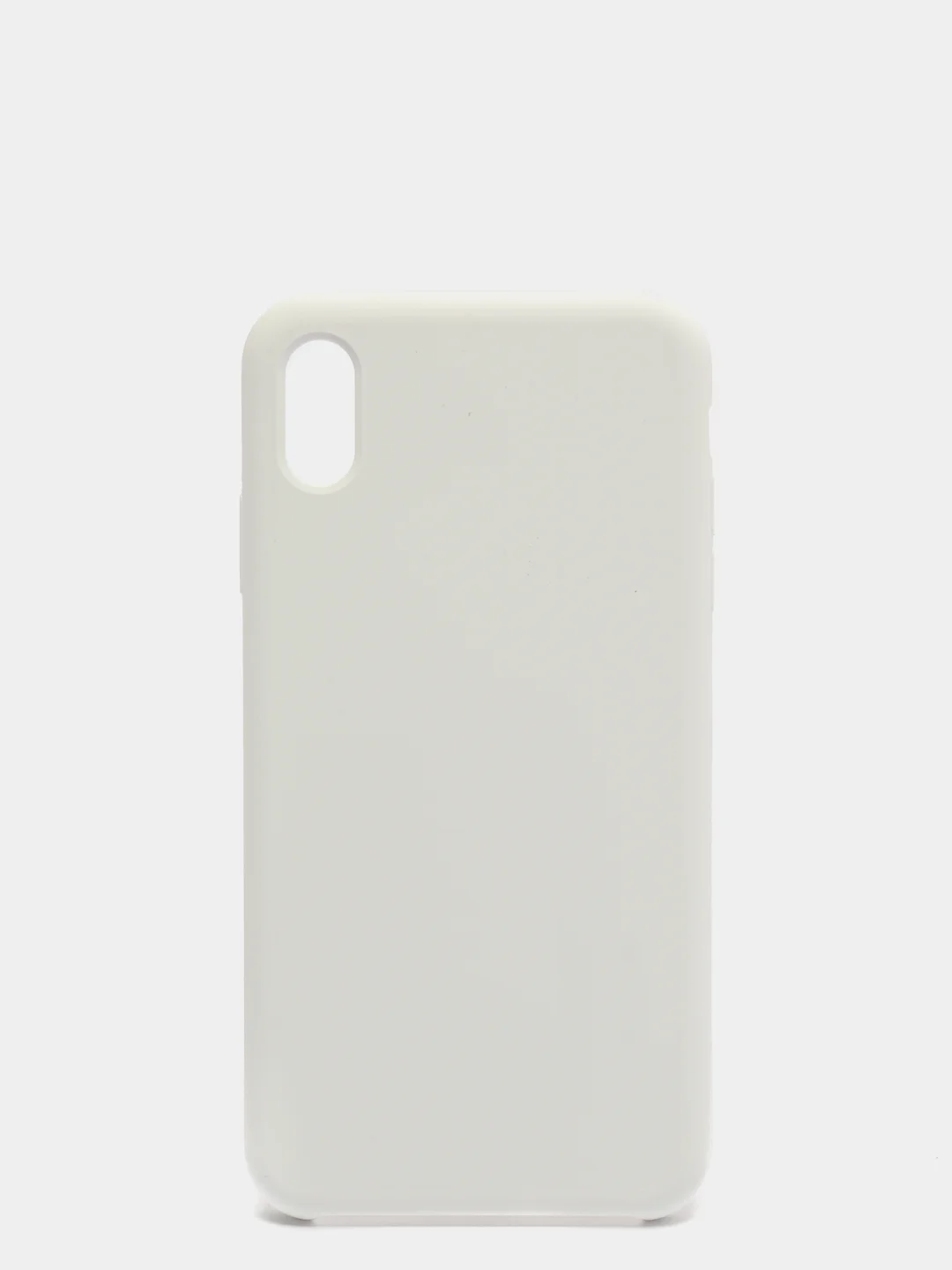 Белый чехол Silicone Case силиконовый с микрофиброй IPhone 5/5s/SE 6/6s 7/8 7+/8+ X/XS / 11 / 12