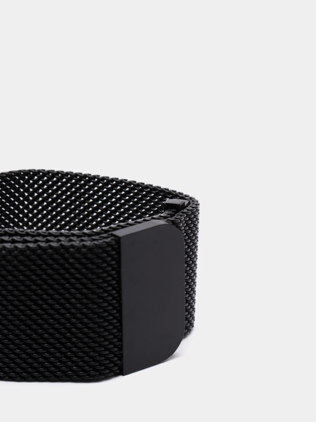 Черный металлический ремешок для Xiaomi Amazfit Bip, Samsung S2 Classic (Lite), GT / GTS