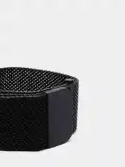 Черный металлический ремешок для Xiaomi Amazfit Bip, Samsung S2 Classic (Lite), GT / GTS
